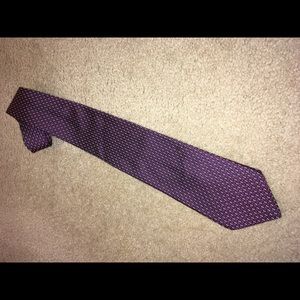 Studio Fumagalli’s red blue silk neck tie